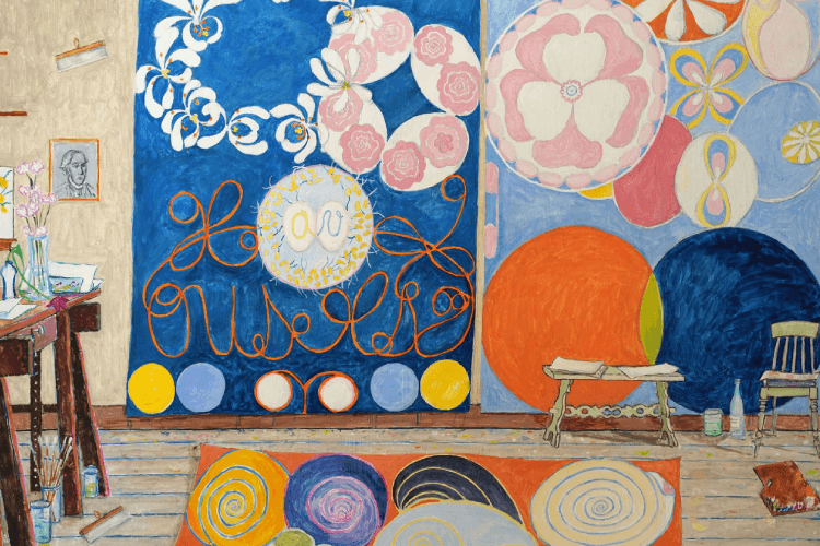 Hilma Af Klint by Damian Elwes