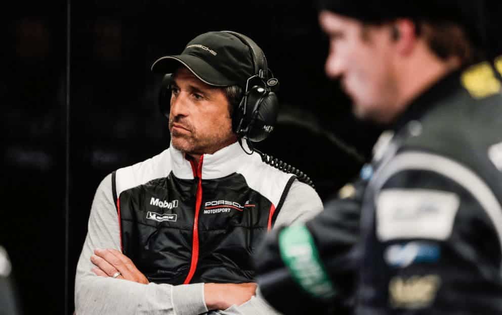 Patrick Dempsey at the 24 Hour Le Mans qualifying session. By Xavi Bonilla, 2019.