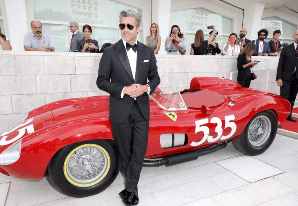 Patrick Dempsey at the Ferrari Red Carpet, 2023. The International
Venice Film Festival. By Pascal Le Segretain.