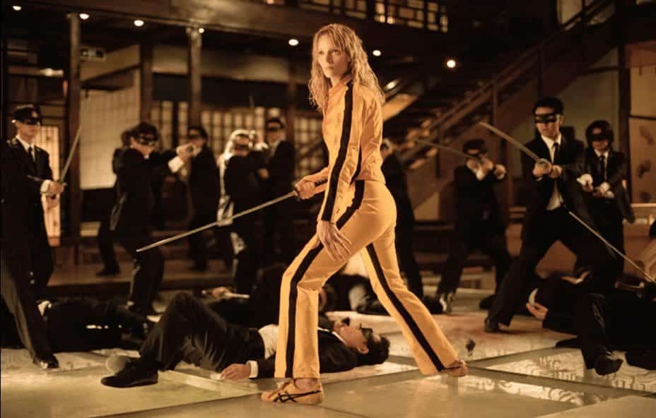 Uma Thurman in Kill Bill Vol. 1 (2003). By Quentin Tarantino. 