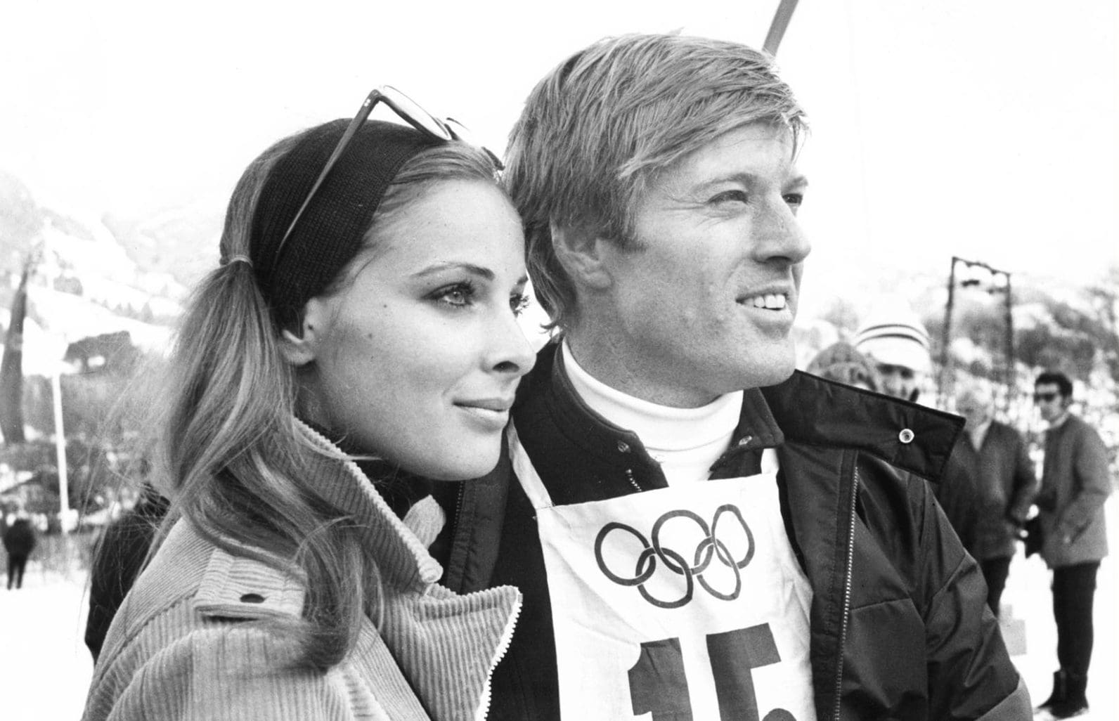 Robert Redford and Camilla Sparv in Downhill Racer (1969) 