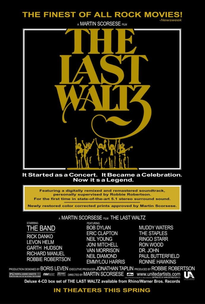 The Last Waltz poster